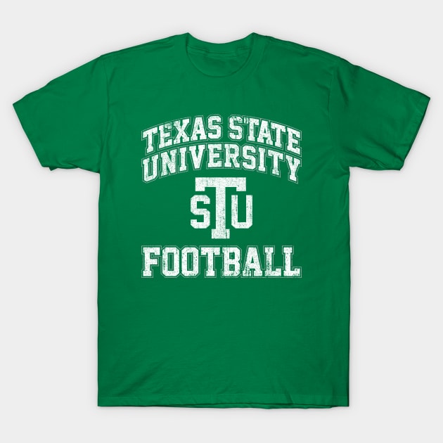 Texas State Football - Necessary Roughness T-Shirt by huckblade